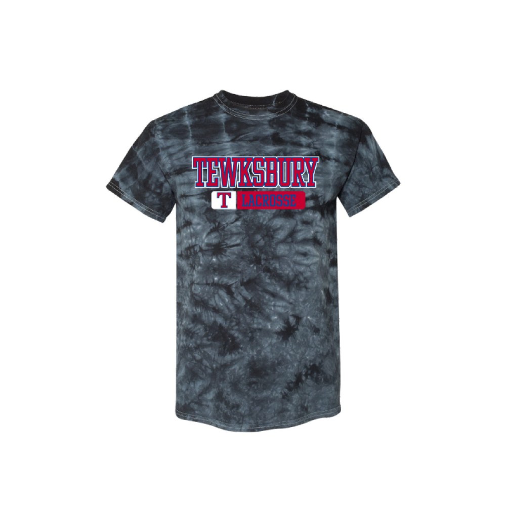 Adult play TMHS Lacrosse Corner Store Crystal Tie-Dye Tee