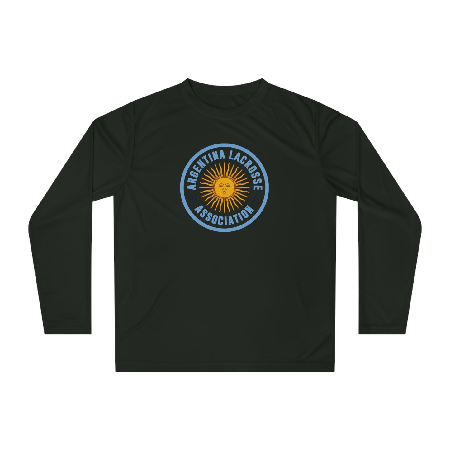 Adult Argentina Lacrosse Team 365 Performance Long Sleeve Shirt