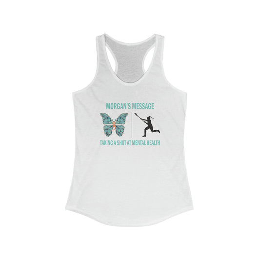 Women's Morgan's Message x CNL Next Level Racerback Tank