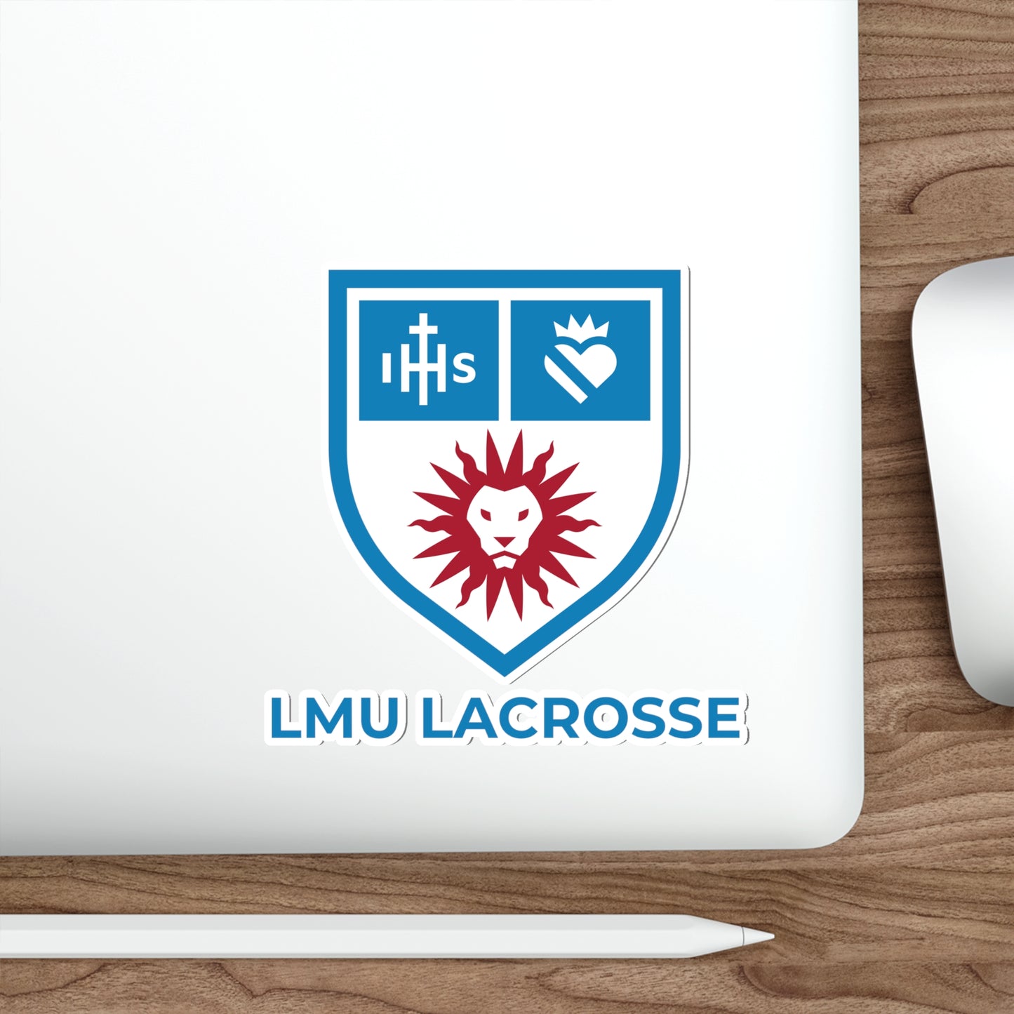 LMU Lacrosse Die-Cut Stickers