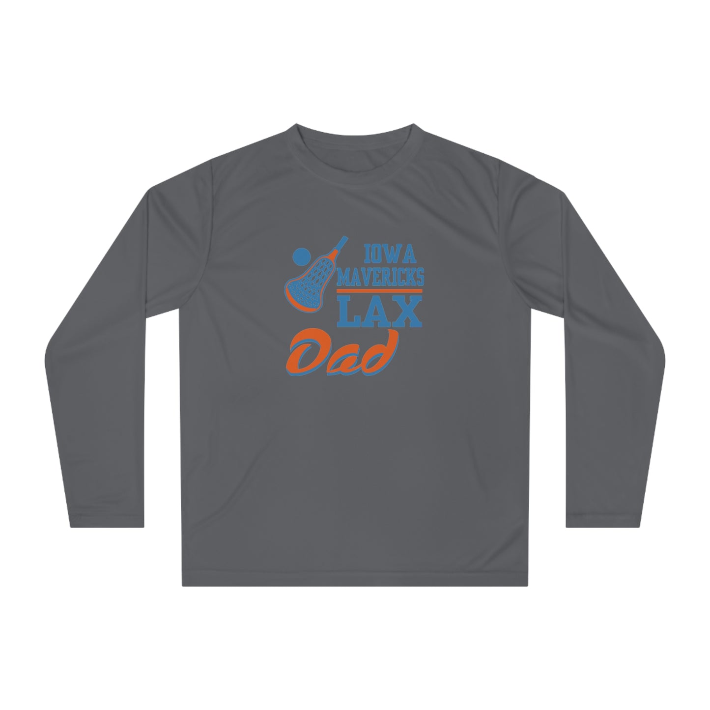 Adult Iowa Mavericks Team 365 Performance Long Sleeve Shirt