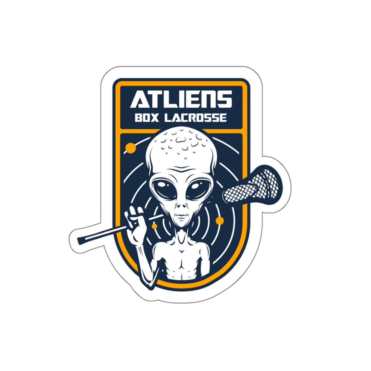 ATLiens Die-Cut Sticker