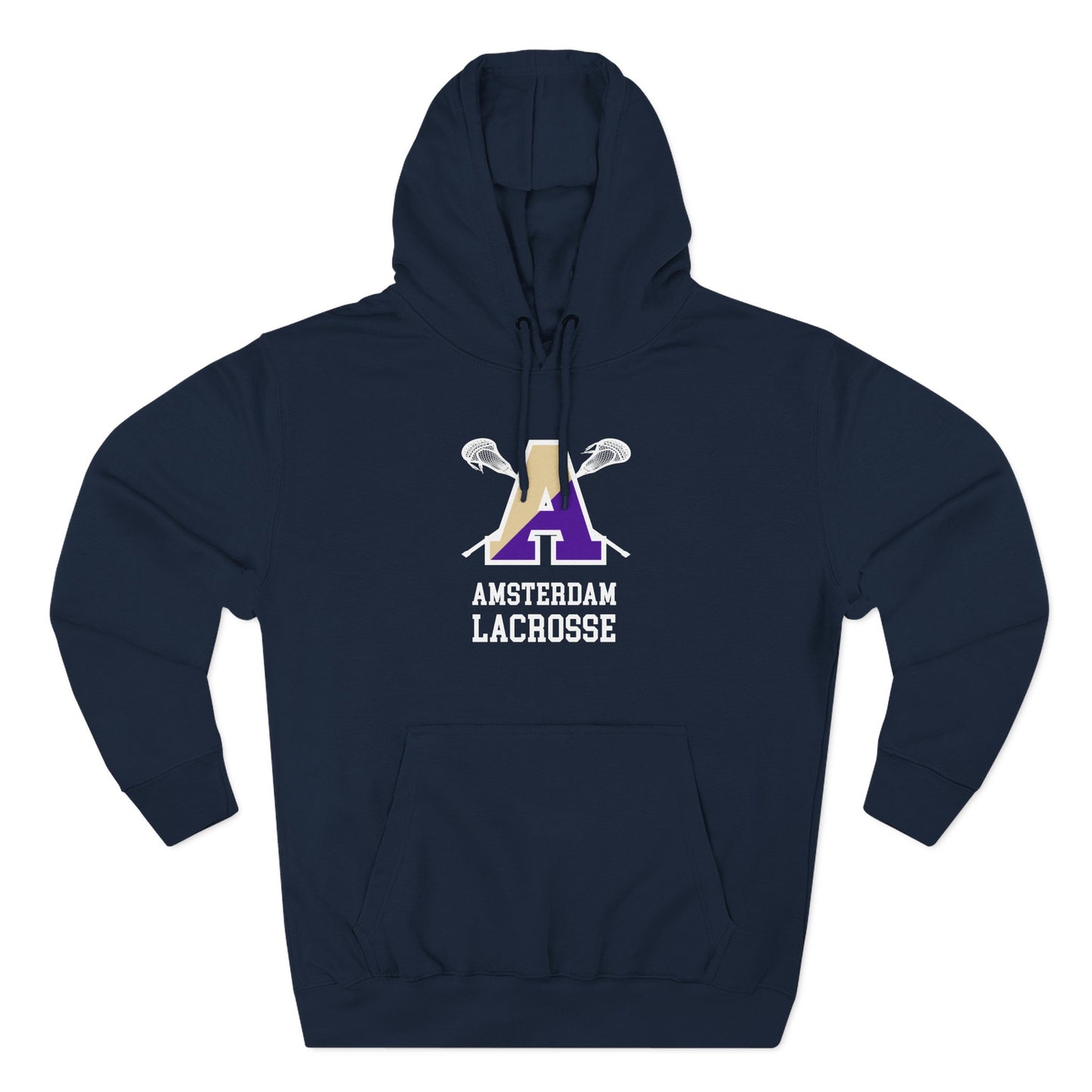 Adult Amsterdam Lacrosse Premium Pullover Hoodie