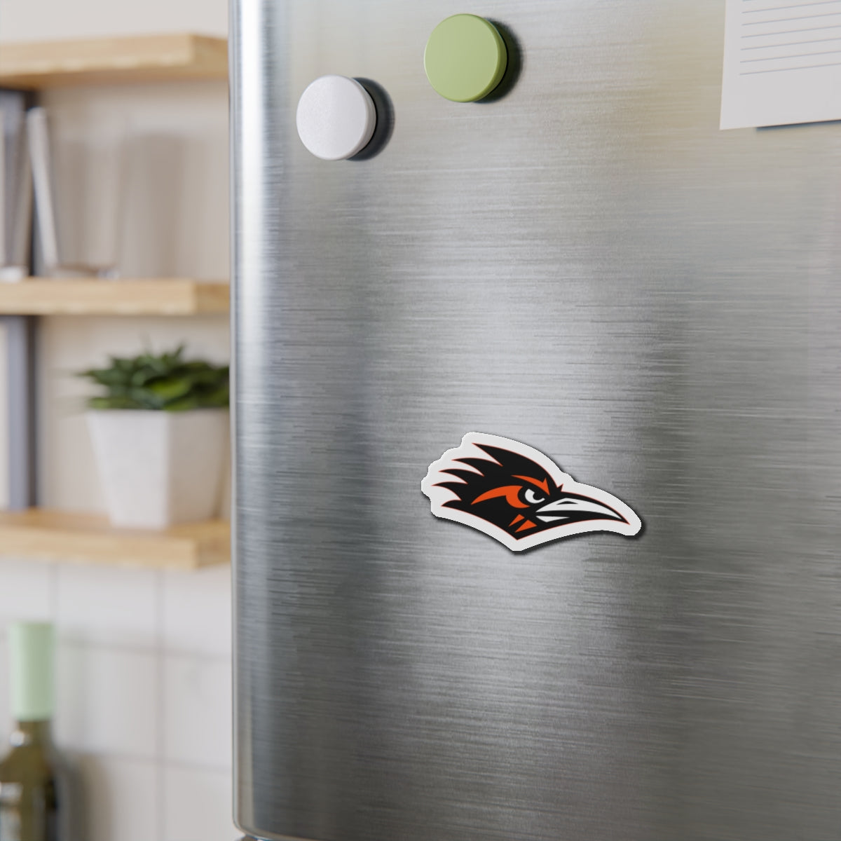 Ellington Roadrunners Die-Cut Magnet