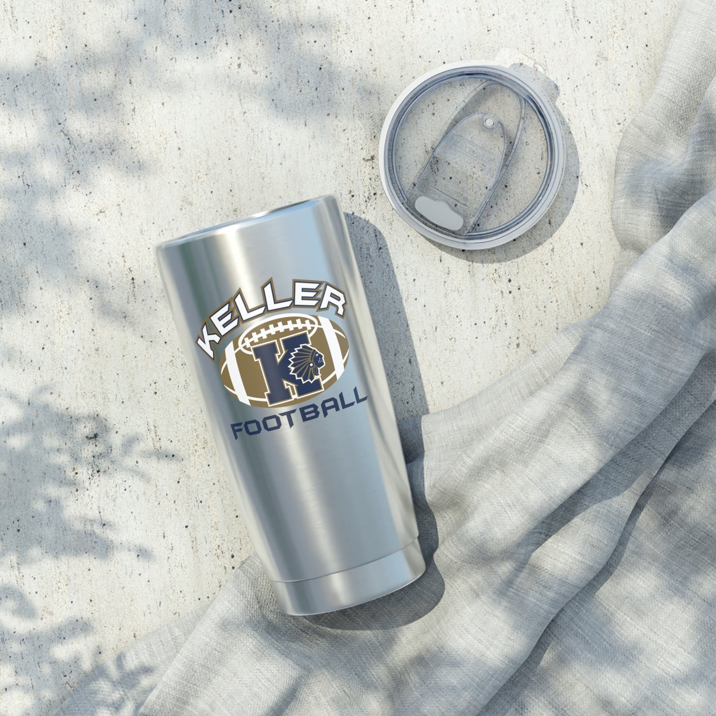 Keller Football Insulated Tumbler (20oz)