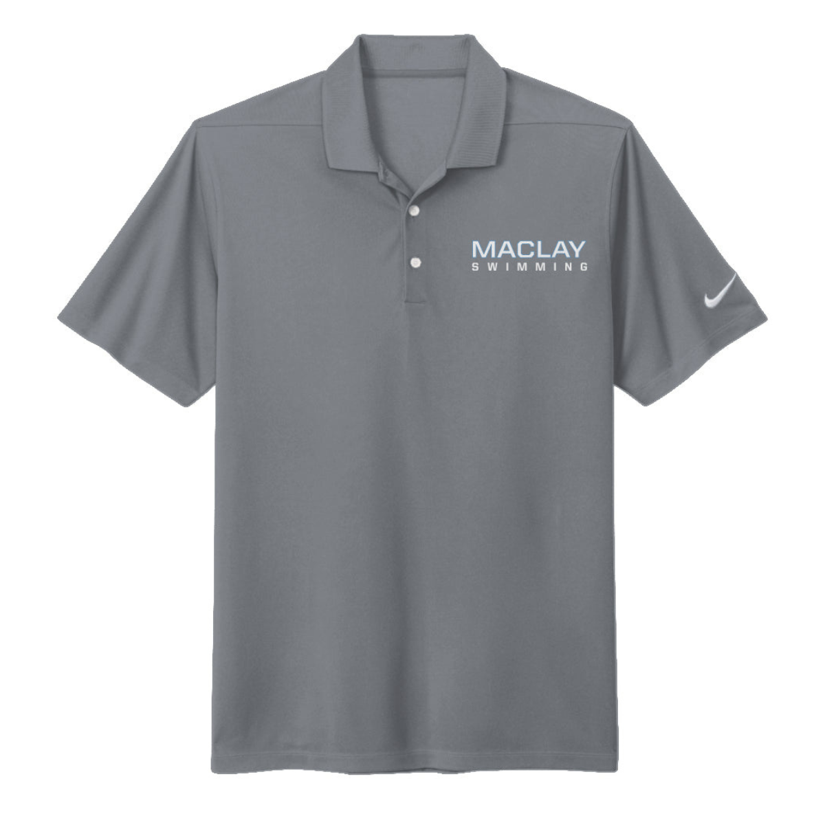 Adult Maclay Swimming Nike Dri-FIT Micro Pique 2.0 Polo