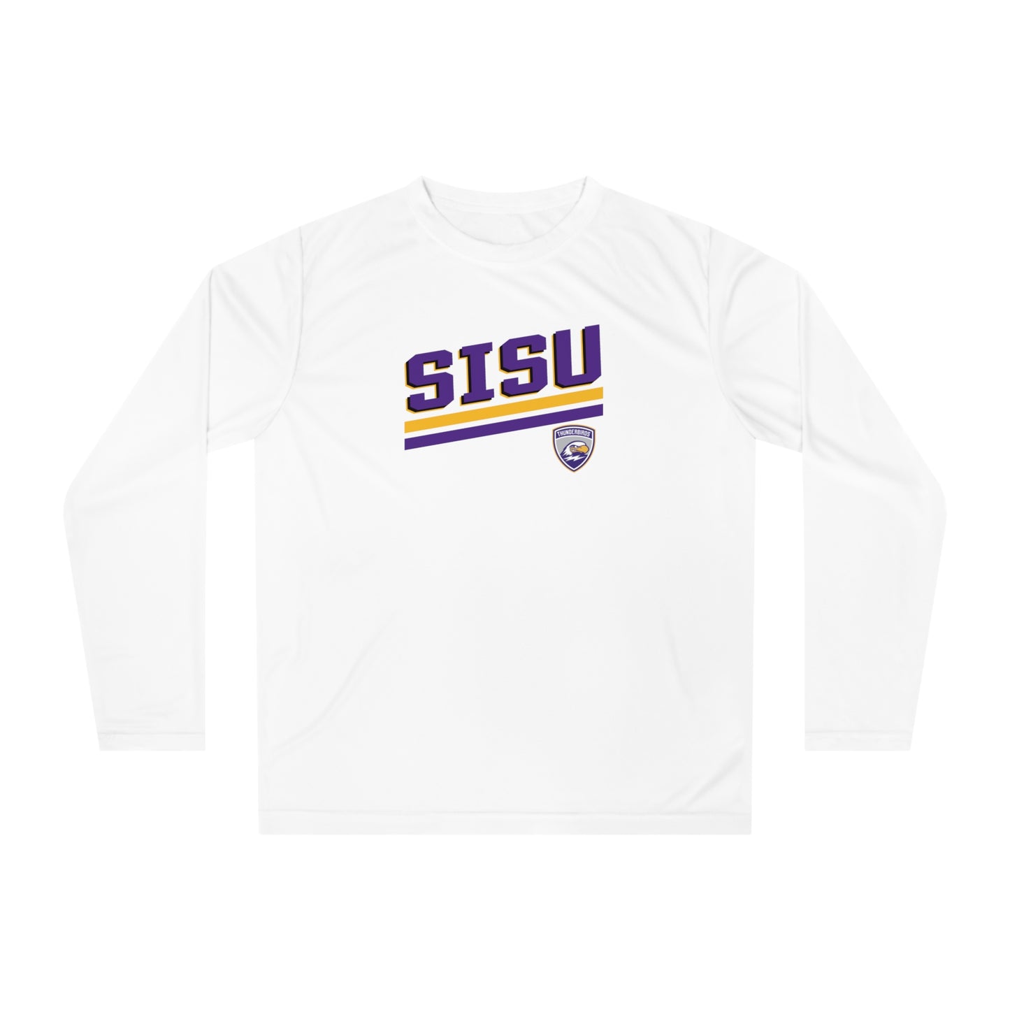 Adult Thunderbirds Hockey Team 365 Performance Long Sleeve Shirt