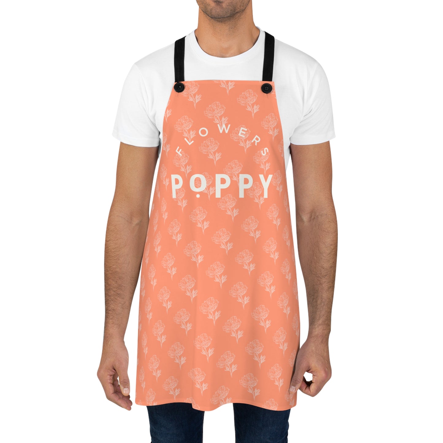 Poppy Flowers Apron