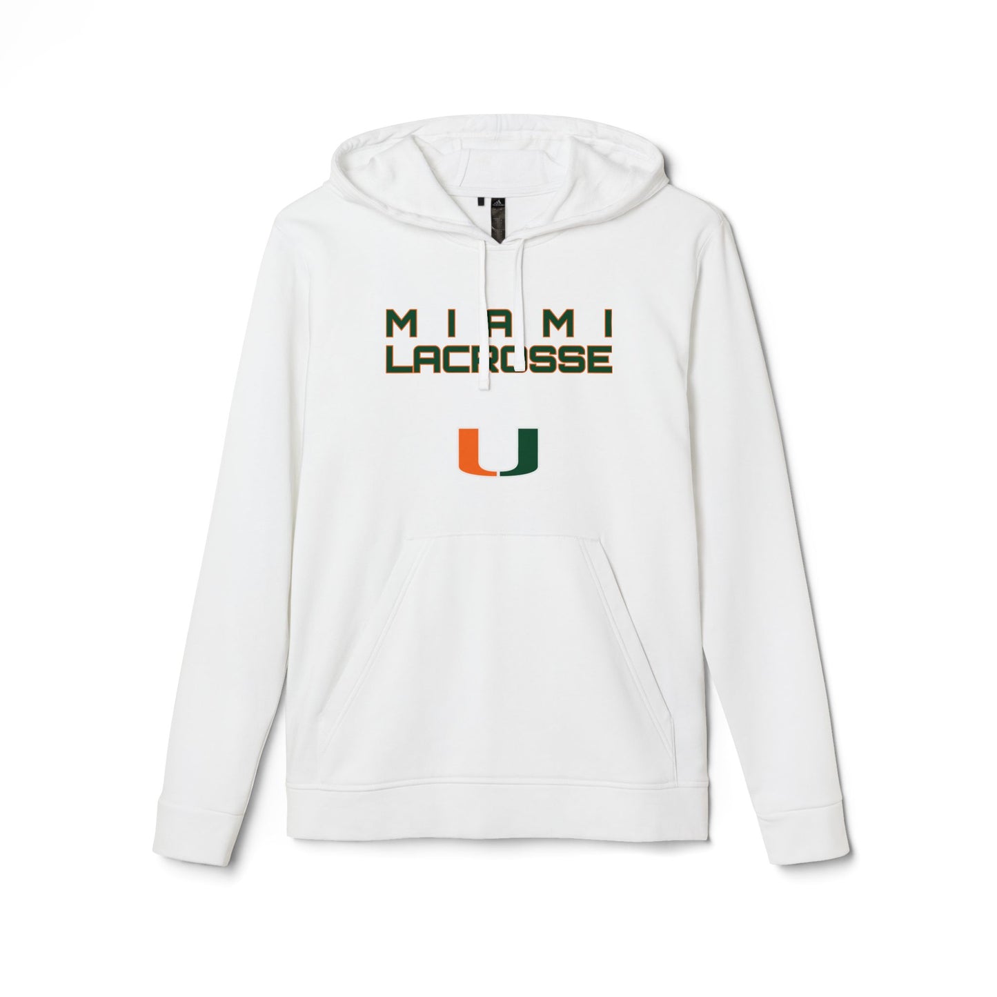 Adult Miami Lacrosse Adidas Sports Fleece Hoodie