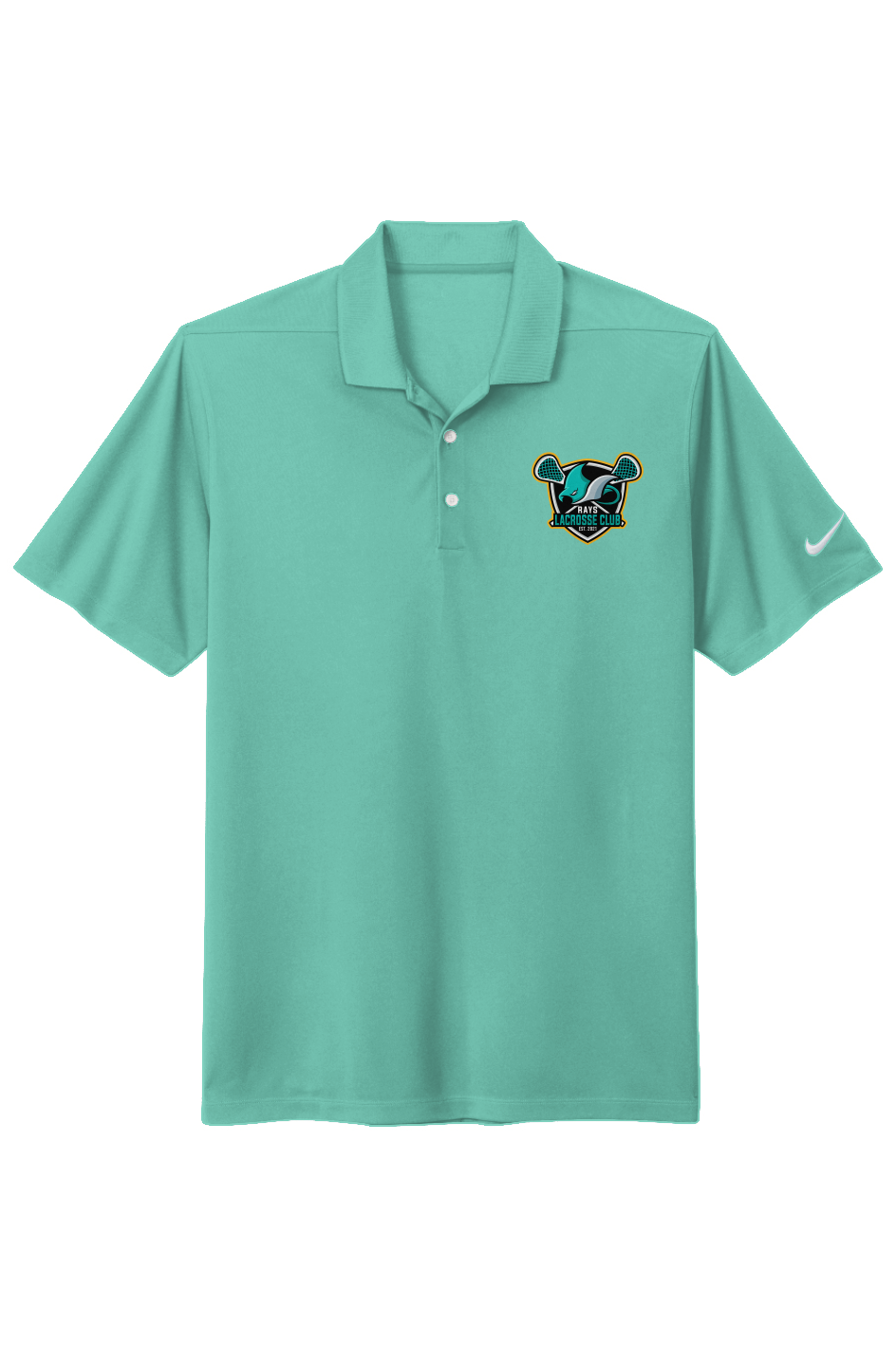 Adult San Diego Rays Lacrosse Nike Dri-FIT Micro Pique 2.0 Polo