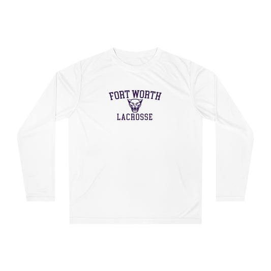 Adult Fort Worth Lacrosse Team 365 Performance Long Sleeve Shirt