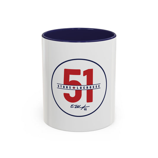 51 Stars Ceramic Coffee Mug (11oz)