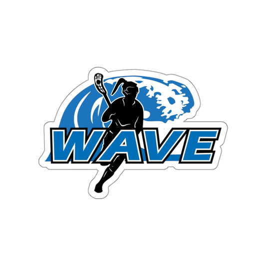 SD Wave Lacrosse Die-Cut Stickers