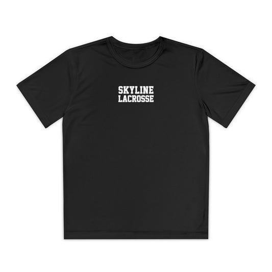 Youth Spartans Lacrosse Sport-Tek Performance T-shirt