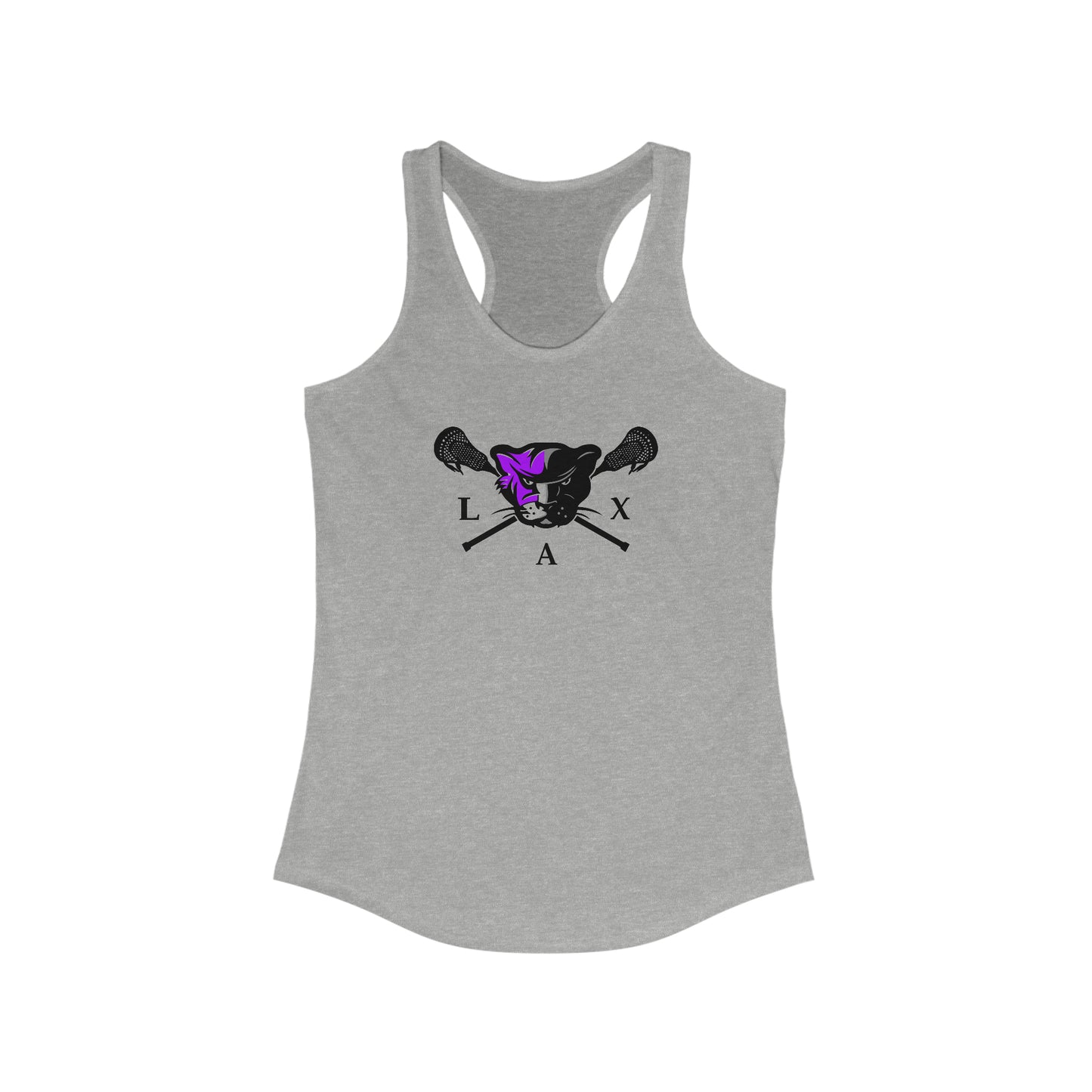 Women's LaxCats Next Level Racerback Tank