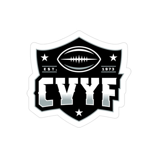 CVYF Transparent Die-Cut Outdoor Sticker