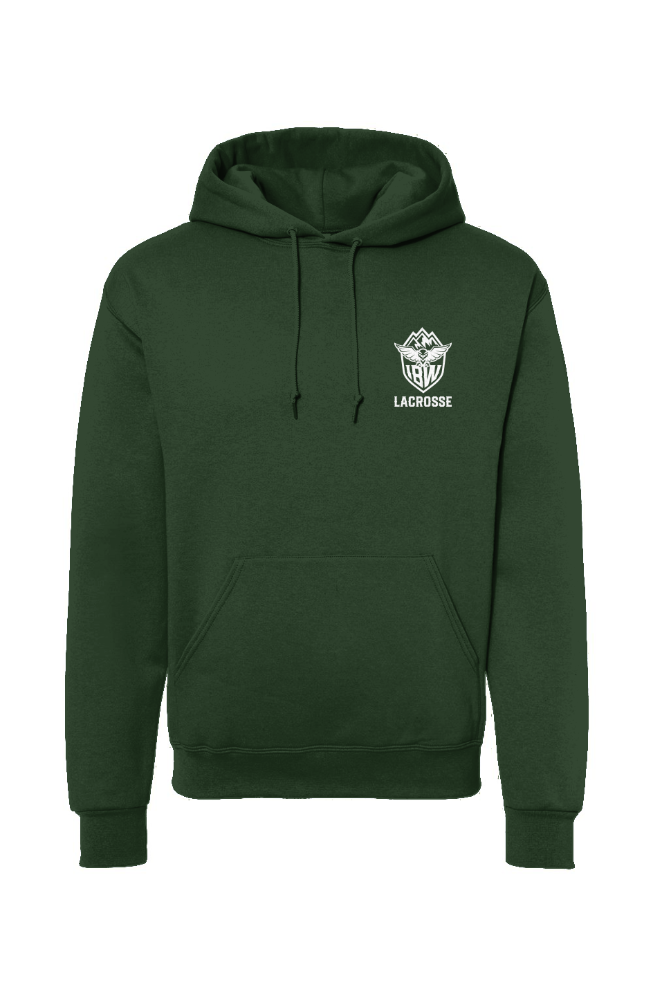 Adult IBW Lacrosse Jerzees Blend Hooded Sweatshirt