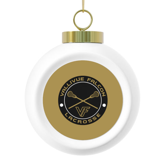 Vallivue Lacrosse Christmas Ball Ornament