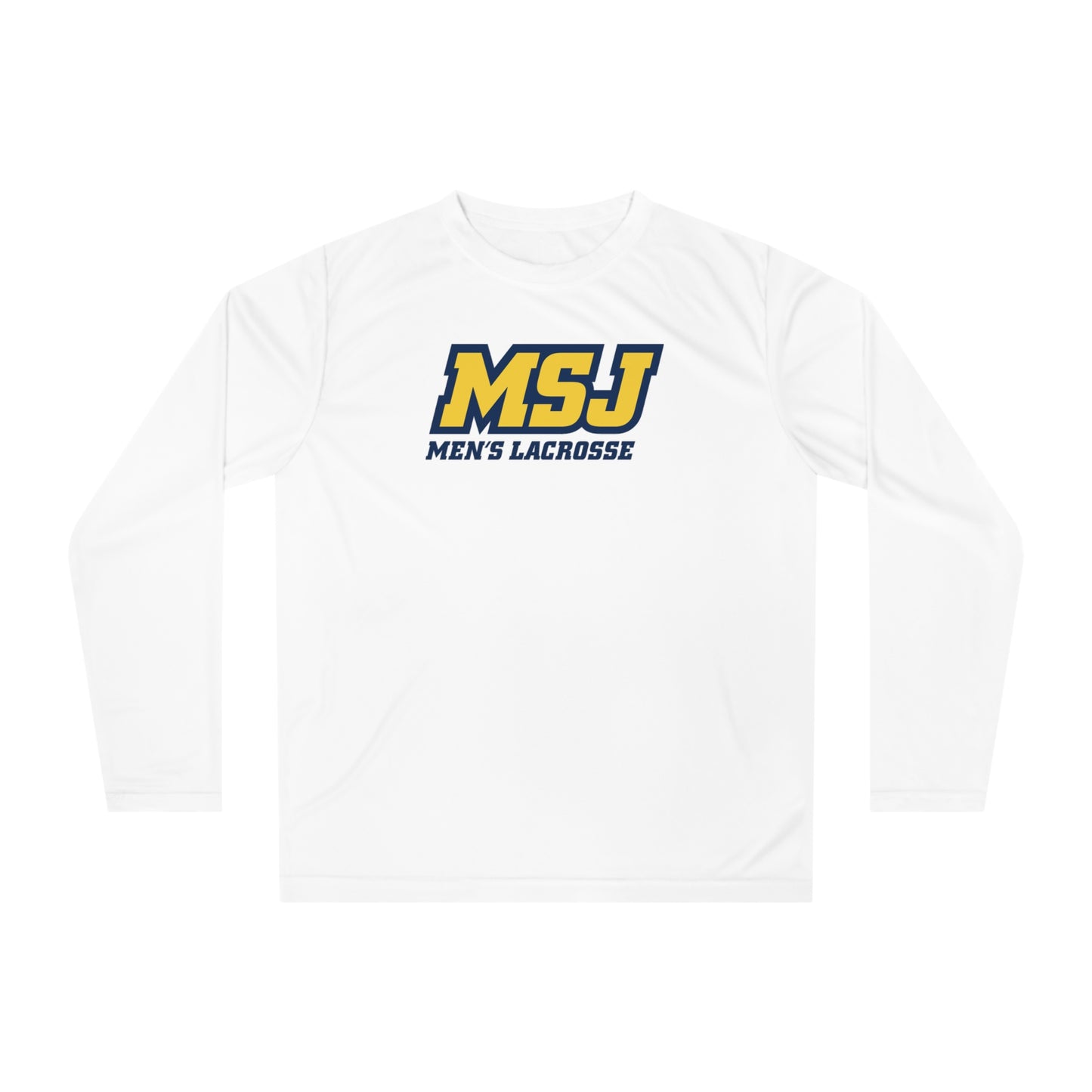 Adult MSJ Lacrosse 365 Performance Long Sleeve