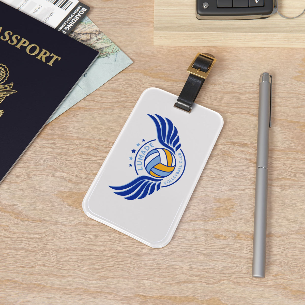 Lumade Volleyball Luggage Tag