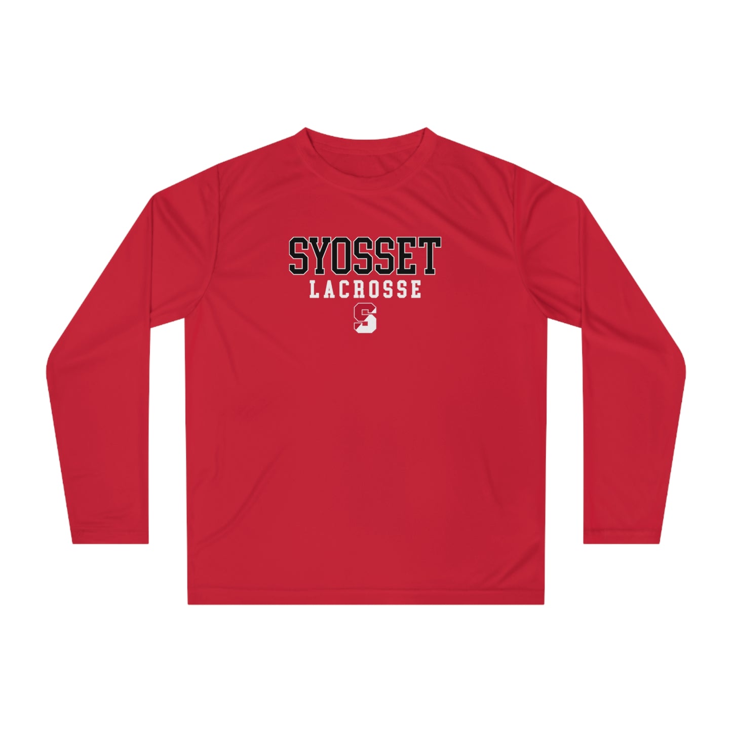 Adult Syosset Lacrosse Team 365 Performance Long Sleeve