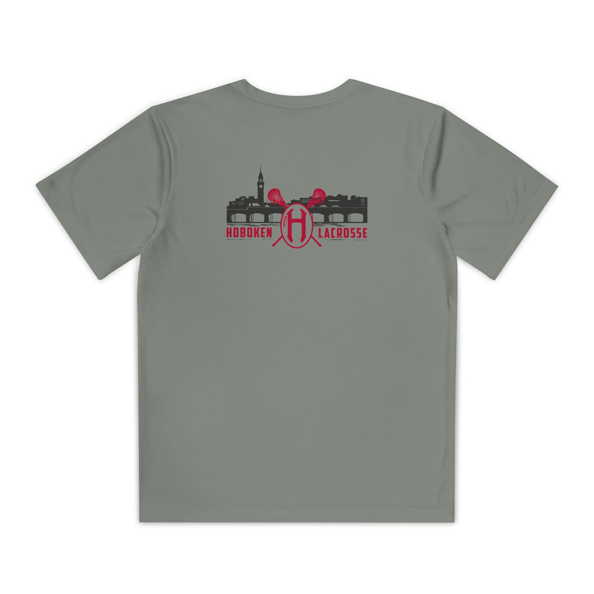 Youth Hoboken Lacrosse Sport-Tek Performance Tee