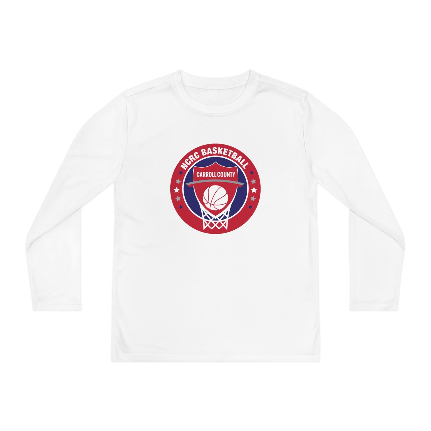 Youth NCRC Basketball Sport-Tek Performance Long Sleeve Shirt