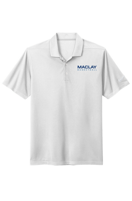 Adult Maclay Basketball Nike Dri-FIT Micro Pique 2.0 Polo