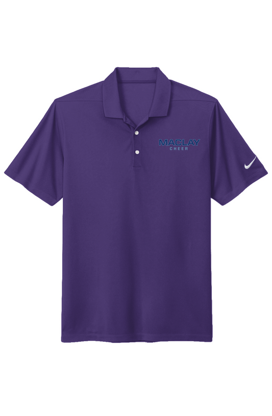 Adult Maclay Cheer Nike Dri-FIT Micro Pique 2.0 Polo