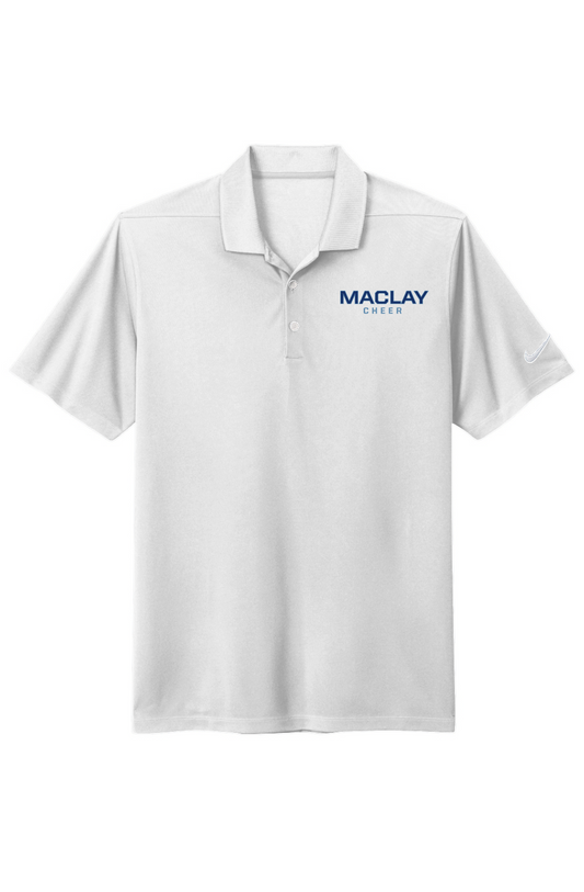 Adult Maclay Cheer Nike Dri-FIT Micro Pique 2.0 Polo