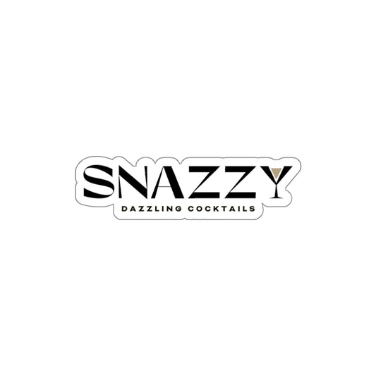 Snazzy Die-Cut Outdoor Sticker (3"x3")