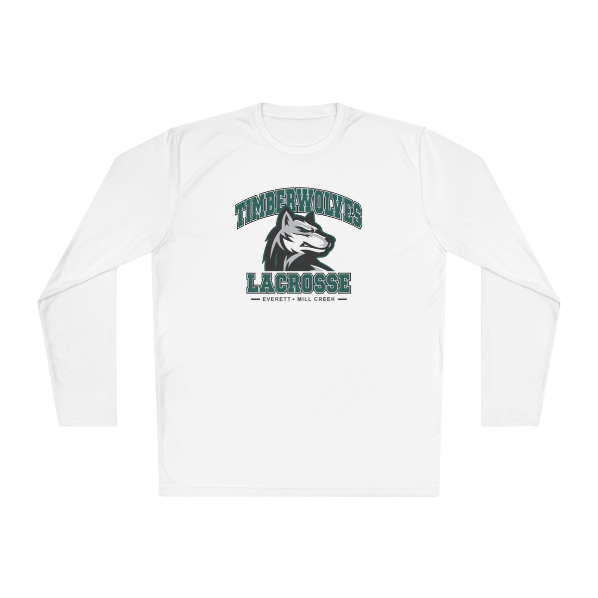 Adult Everett Timberwolves Sport-Tek Performance Long Sleeve Shirt