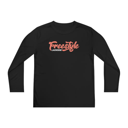 Youth Freestyle Lacrosse Sport-Tek Performance Long Sleeve