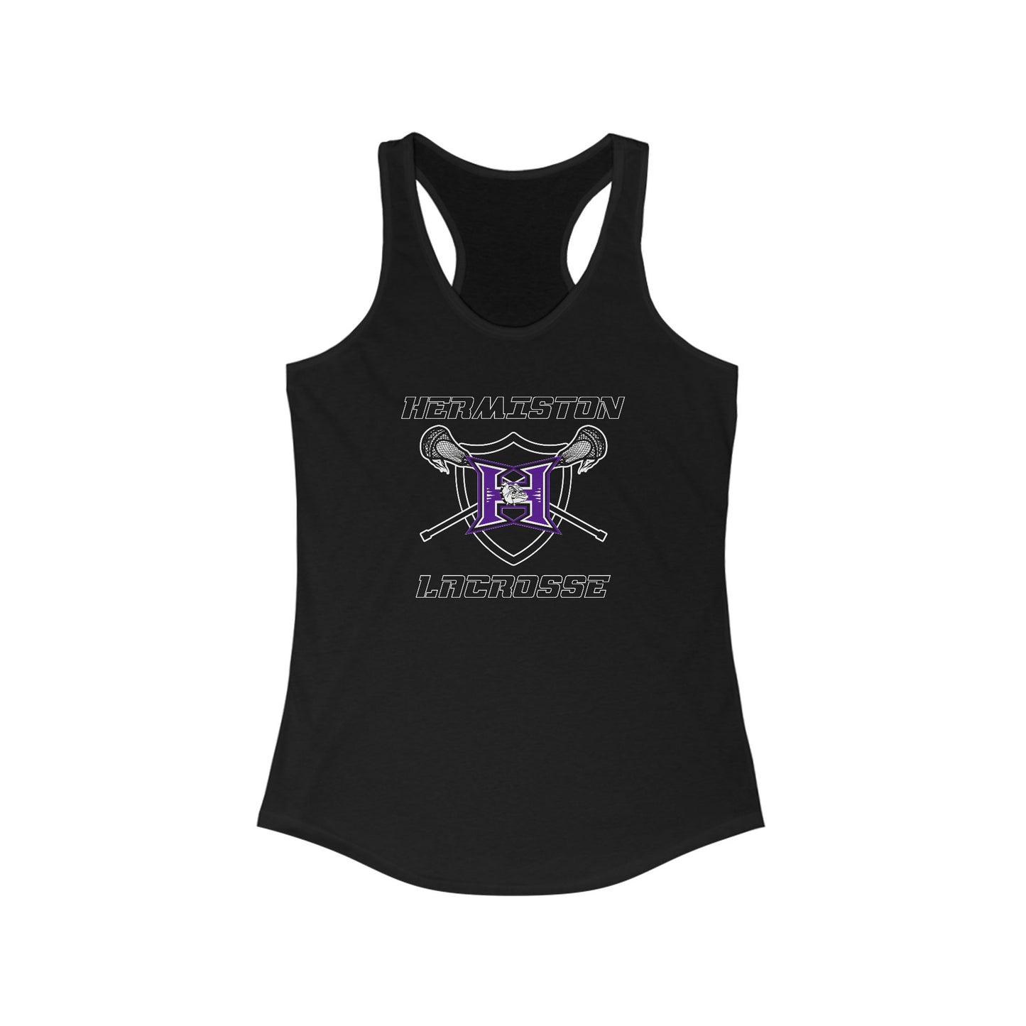 Women's Hermiston Lacrosse Next Level Racerback Tank