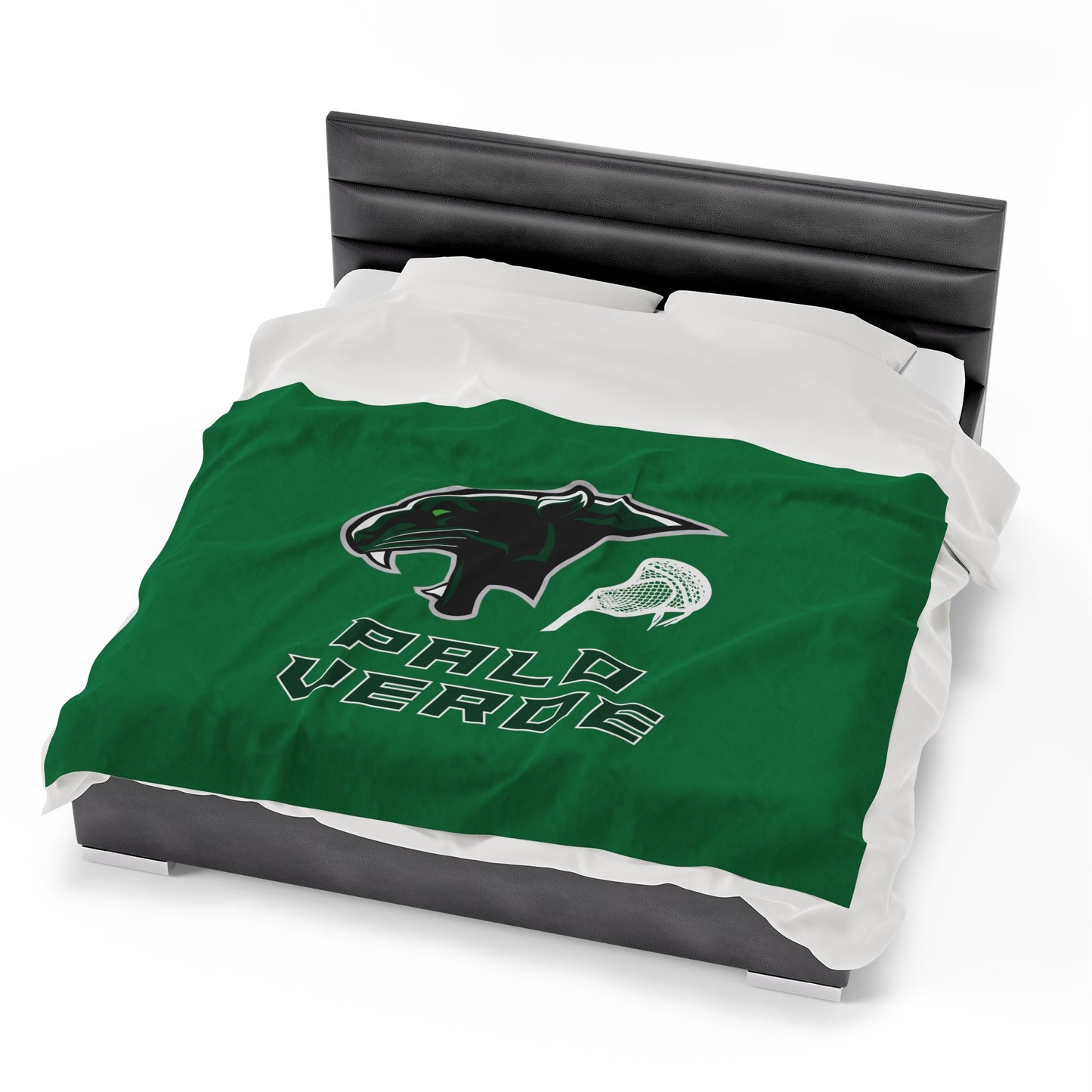 Palo Verde Lacrosse Velveteen Plush Blanket (60" x 80")
