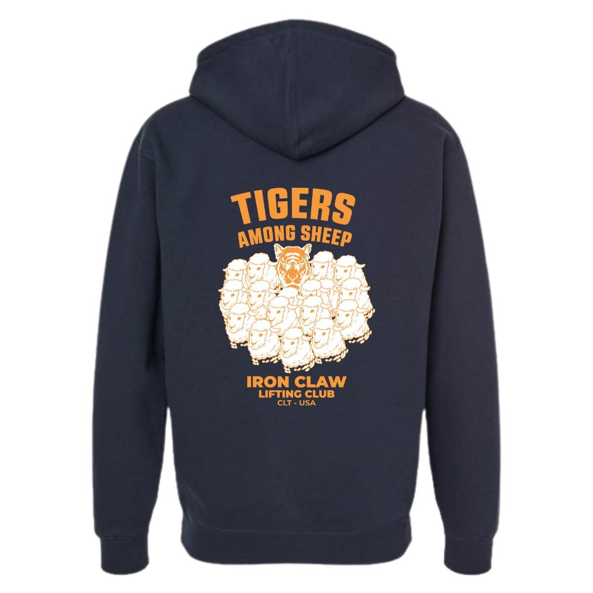 Adult Iron Claw Independent Zip Heavyweight Hoodie