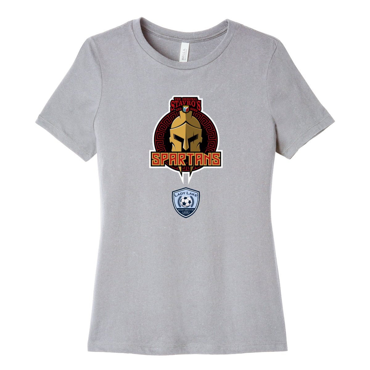 Women’s Spartans Bella + Canvas Relaxed Jersey T-Shirt