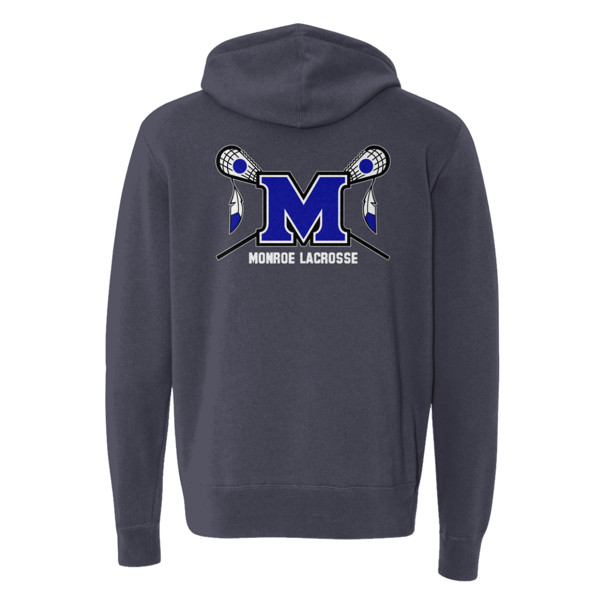 Adult Braves ITC Lightweight Full Zip Hoodie