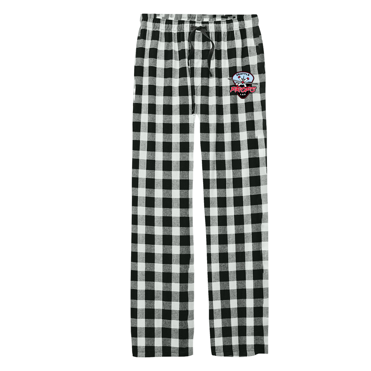 Adult Seattle Props District Flannel Plaid Pant