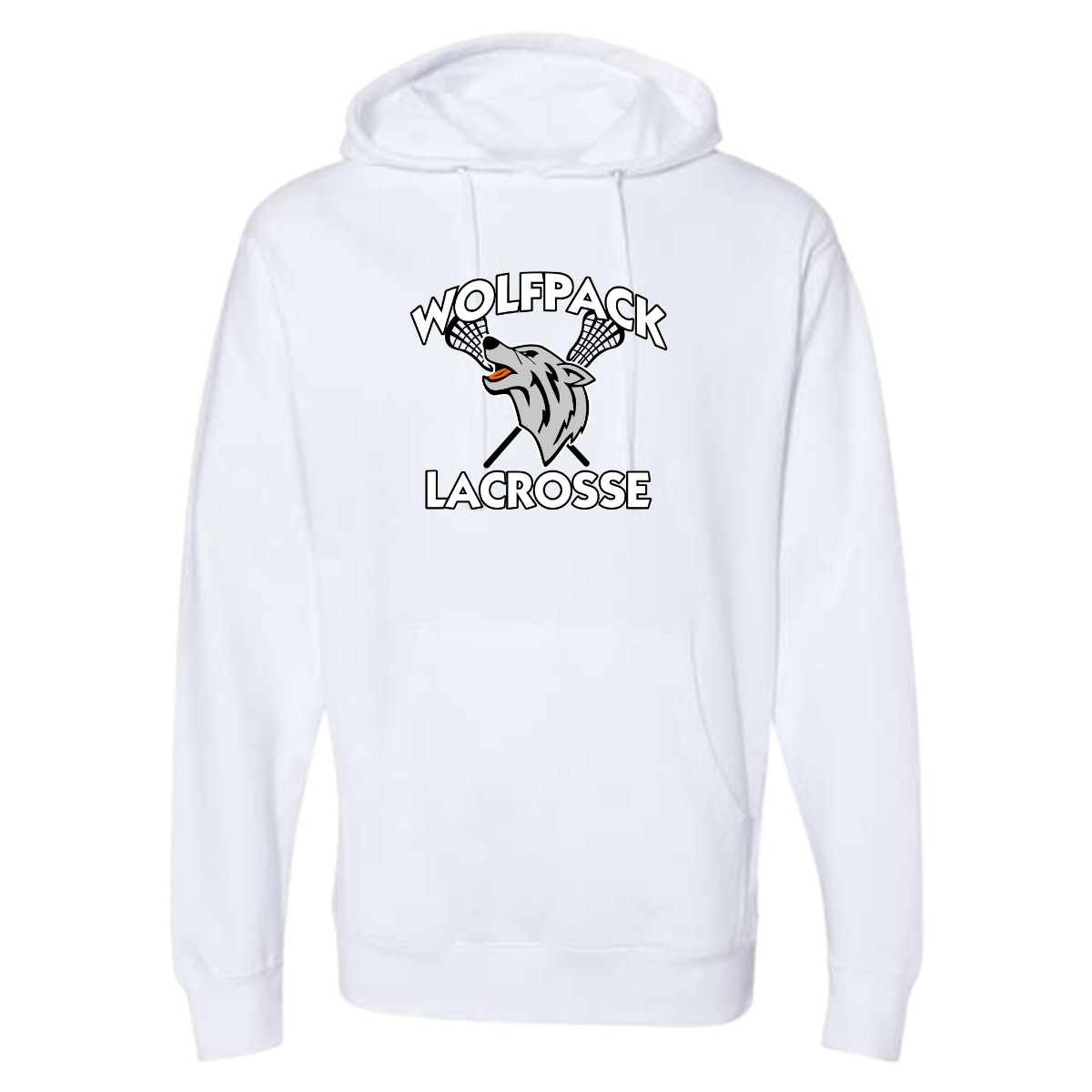 Adult Wolfpack Lacrosse ITC Midweight Hoodie