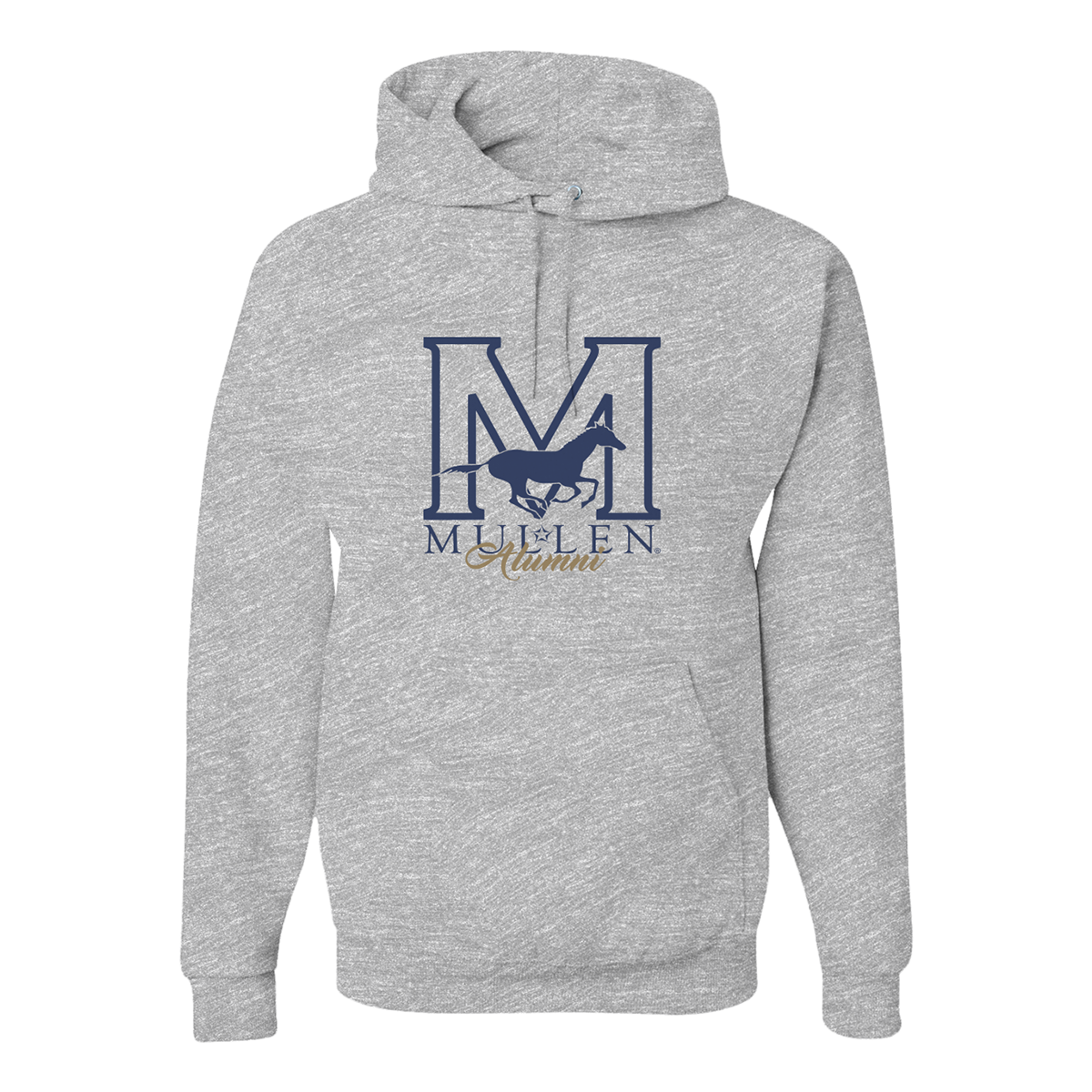 Adult Mullen HS Jerzees Blend Hoodie