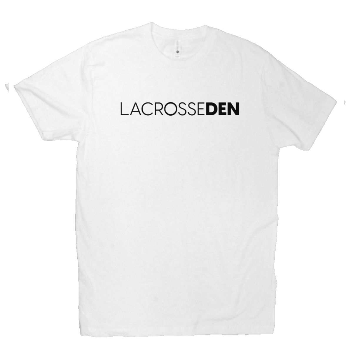 Adult LacrosseDen Next Level Cotton T-Shirt