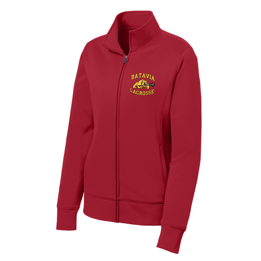 Women's Batavia Lacrosse Sport-Tek Fleece Full-Zip Jacket