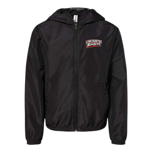 Youth Lowcountry bombers Lightweight Windbreaker Full-Zip Jacket
