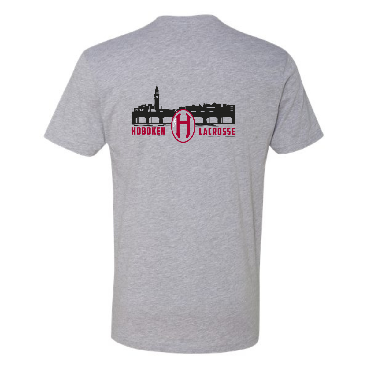 Adult Hoboken Lacrosse Next Level Cotton T-Shirt