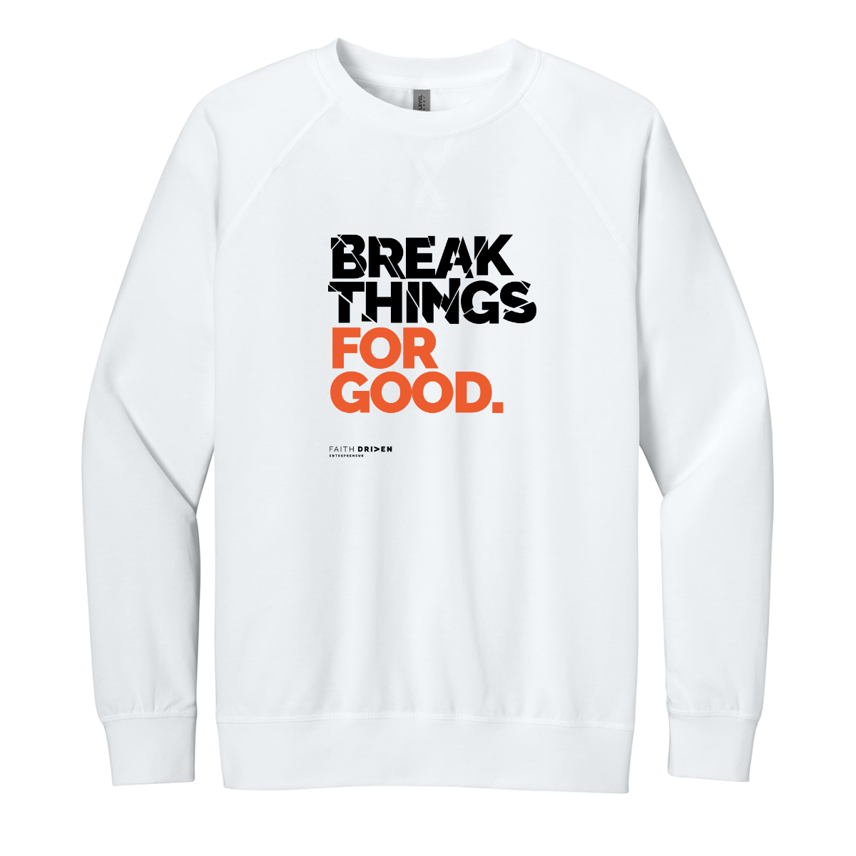 Adult Next Level Lightweight Crewneck - Break (B)