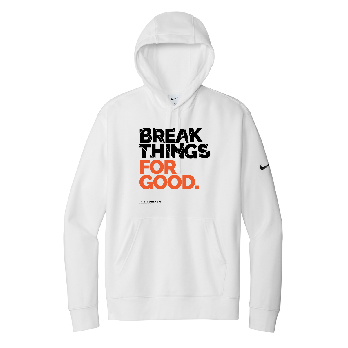Adult Nike Heavy Fleece Hoodie - Break (B)