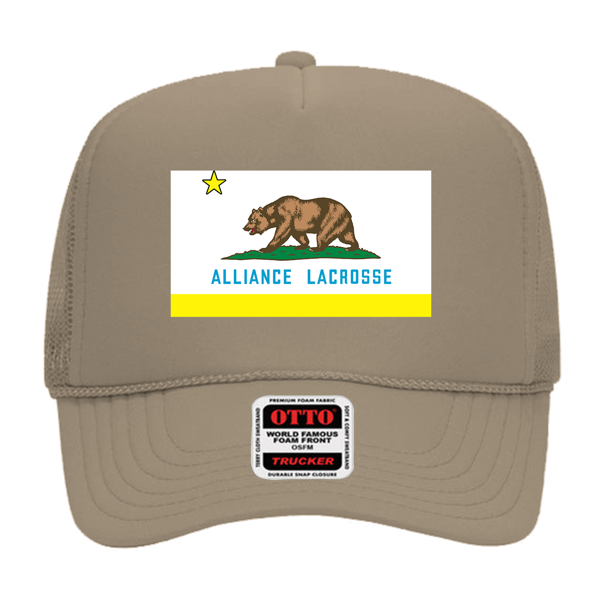Alliance National Otto 5-Panel Crown Mesh Back Trucker Hat