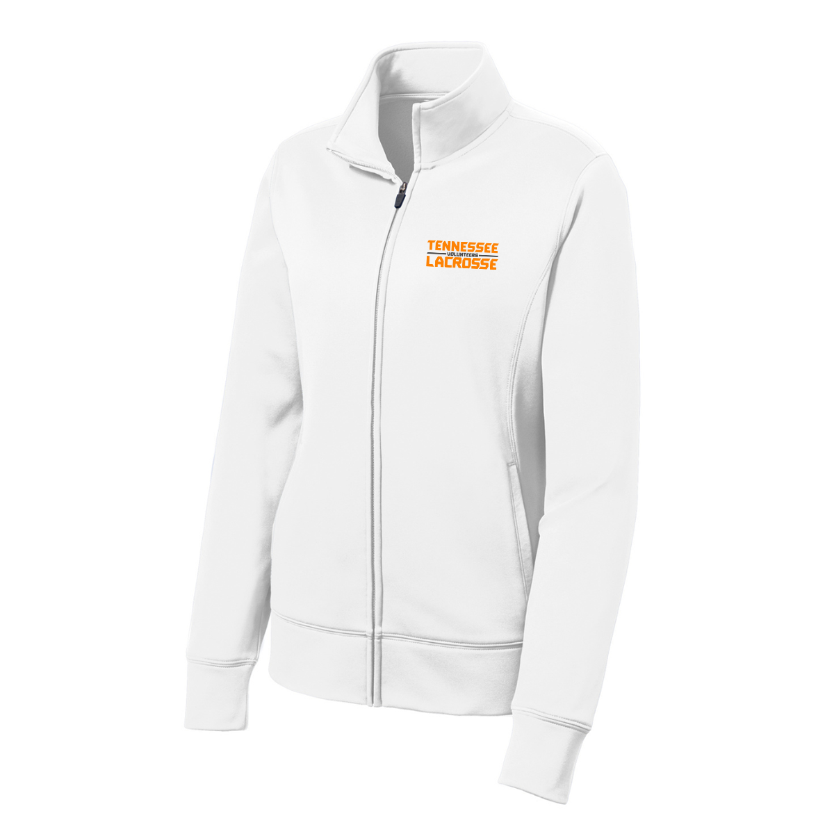 Women's Tennessee Lacrosse Sport-Tek Fleece Full-Zip Jacket