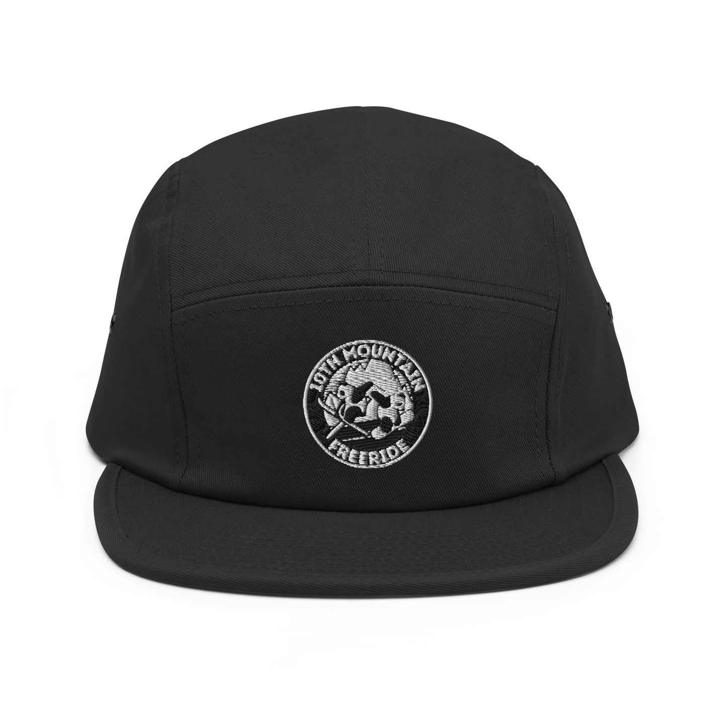 10th Mountain Lacrosse 5 Panel Camper Hat
